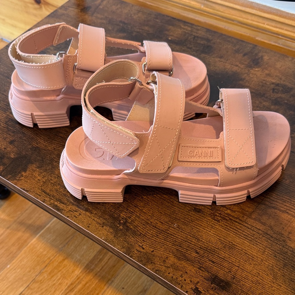 Ganni Pink Sandals